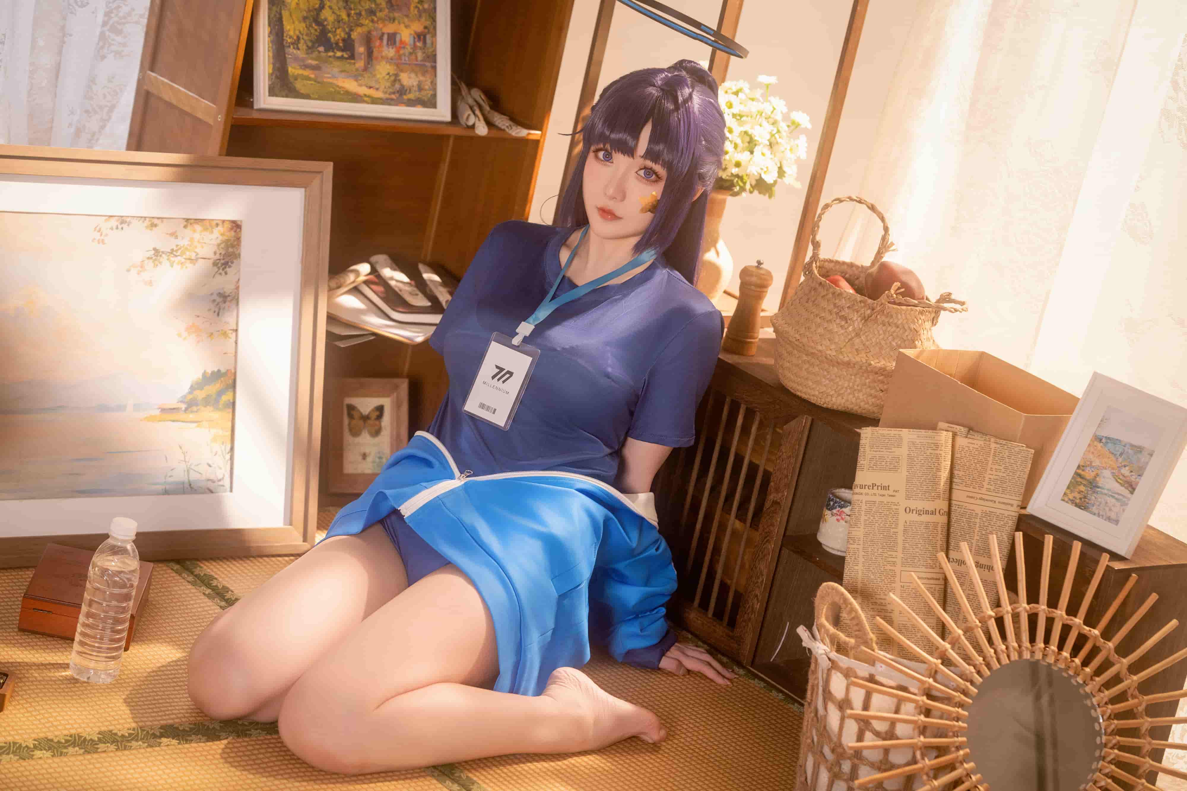 星之迟迟 - NO.02 25年6月计划E 蔚蓝档案 早濑优香体操服 [69P1V-1.24GB]